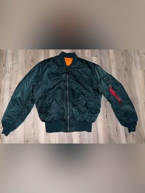 Alpha Industries MA-1 VF 59 Men's Jacket SlZE LARGE